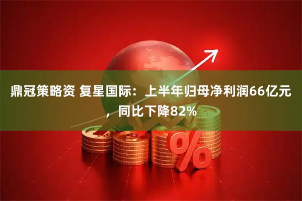 鼎冠策略资 复星国际：上半年归母净利润66亿元，同比下降82%